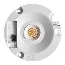 Circular OptoDrive Ada AC IoT 230VAC LED module featuring an integrated driver-on-board circuit and an onboard smart interface slot.