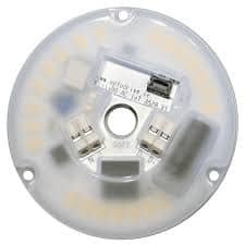 OptoDrive Lilly80 AC IoT 230VAC circular LED module with integrated driver-on-board technology and smart interface.