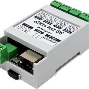 Gateway 2xDMX Ethernet to DMX node with 2x DMX512 configurable ports